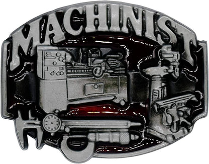 Belt Buckle Professional Worker Style Performance Accessories Apparel & Accessories > Clothing Accessories > Belt Buckles Moranse Machinist  