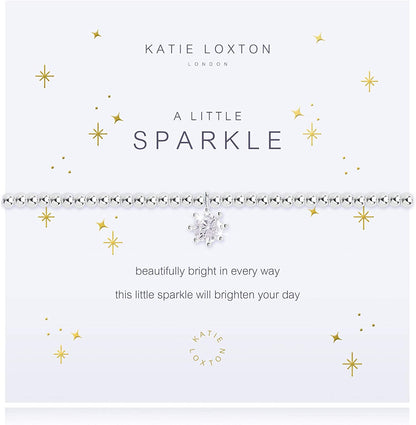 KATIE LOXTON a Little Magic Womens Stretch Adjustable Band Fashion Charm Bracelet Apparel & Accessories > Jewelry > Bracelets Katie Loxton Sparkle  