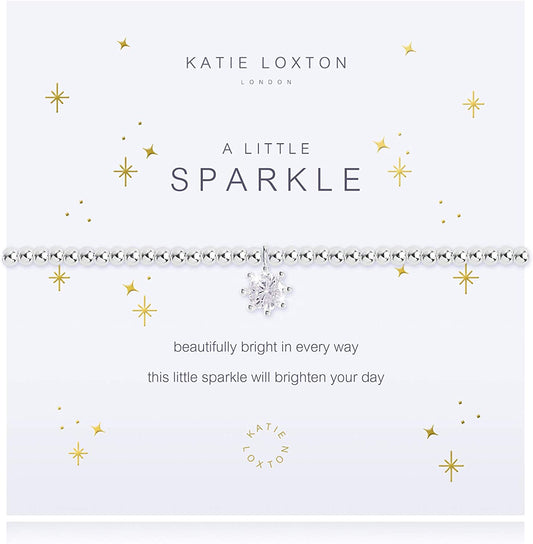 KATIE LOXTON a Little Magic Womens Stretch Adjustable Band Fashion Charm Bracelet Apparel & Accessories > Jewelry > Bracelets Katie Loxton Sparkle  