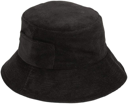 Lack of Color Women'S Wave Terrycloth Bucket Hat Apparel & Accessories > Clothing Accessories > Hats Lack of Color Black Terry Medium-Large 