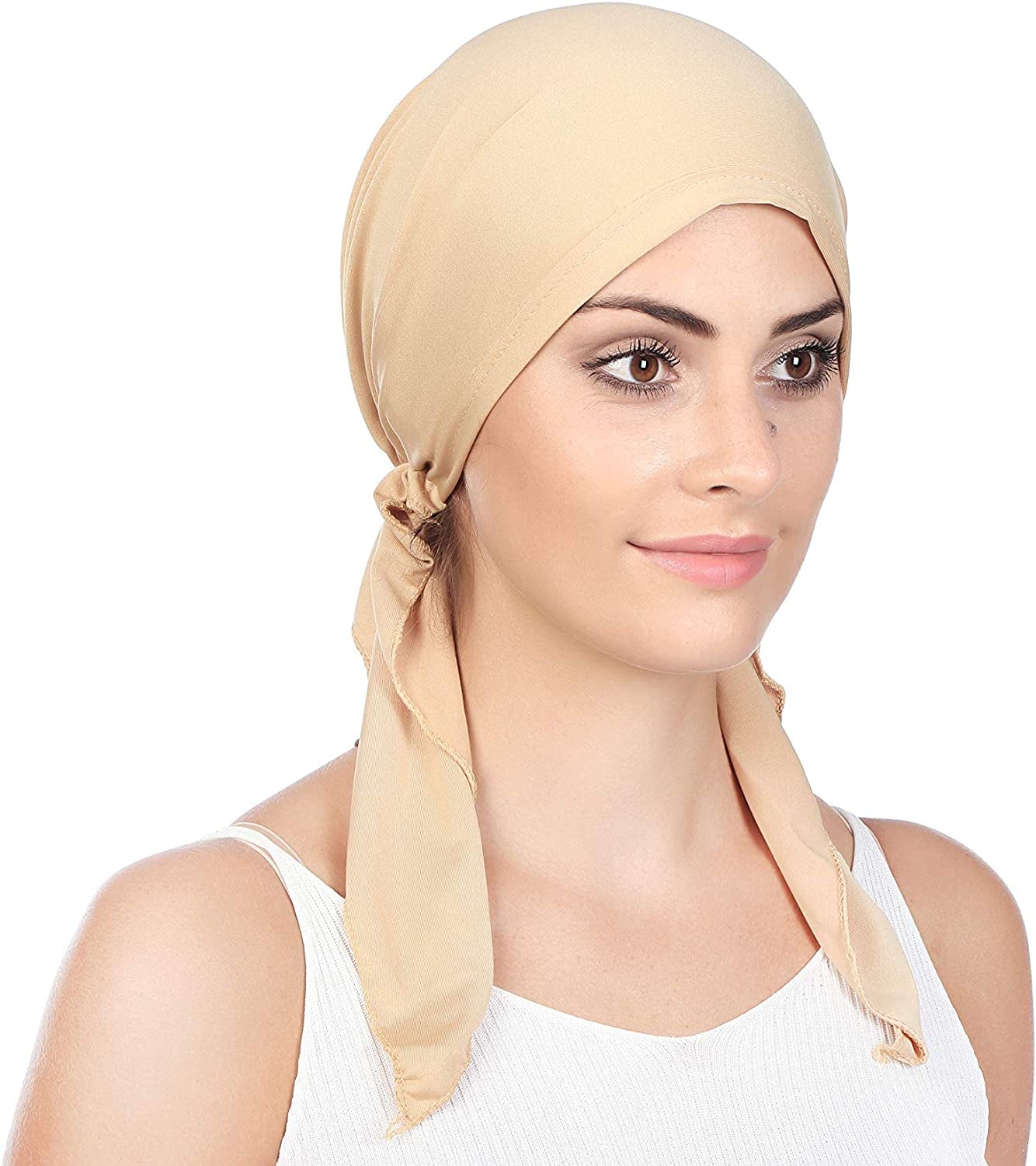 Lucky Staryuan ® 3Pack Summer Thin Chemo Hat Turban Headscarves for Women Cancer Headwear Apparel & Accessories > Clothing Accessories > Headwear Lucky staryuan   