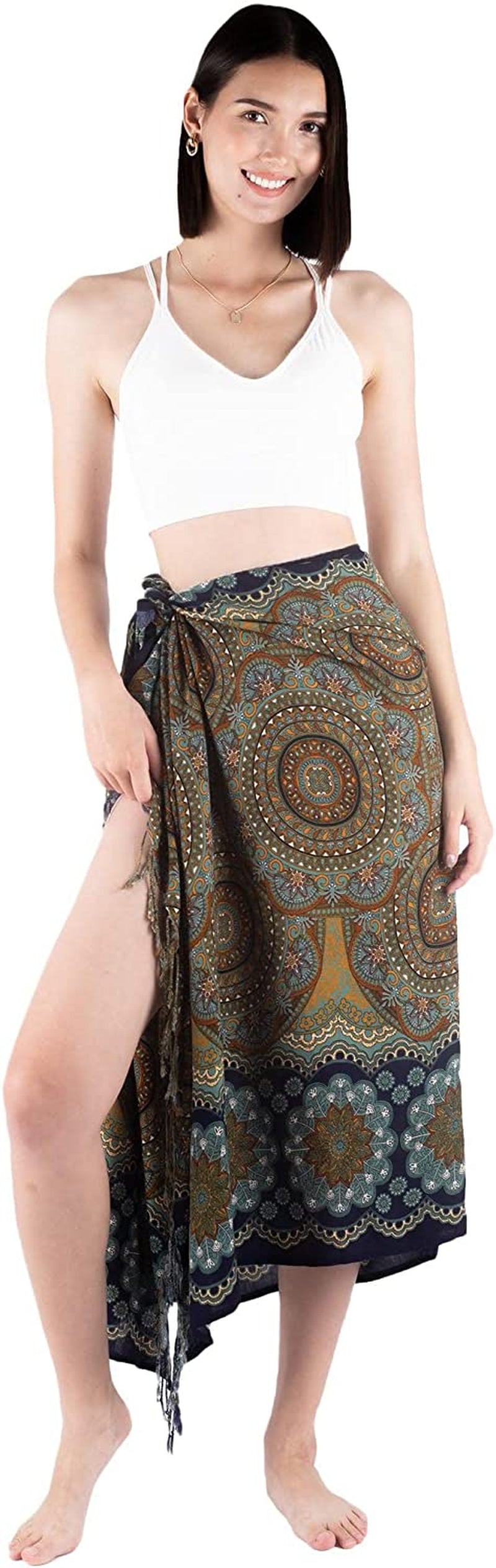 Gypsy Gal Pashmina Shawls and Wraps Scarves for Women in Large Soft Silky Rave Scarf Apparel & Accessories > Clothing Accessories > Scarves & Shawls GYPSY GAL Royal Mandala Blue Medium 
