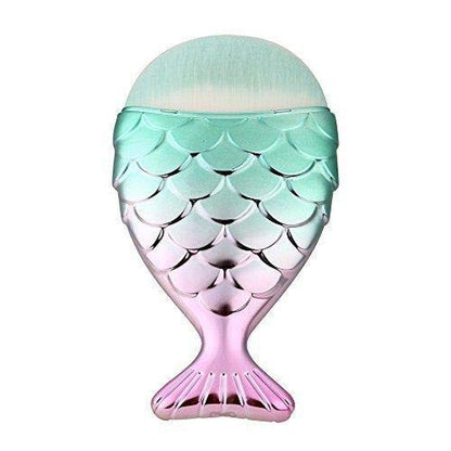 Funfunman Makeup Brushes 11PCS Make up Foundation Eyebrow Eyeliner Blush Cosmetic Concealer Brushes(Mermaid Colorful) Health & Beauty > Personal Care > Cosmetics > Cosmetic Tools > Makeup Tools LEDeng   