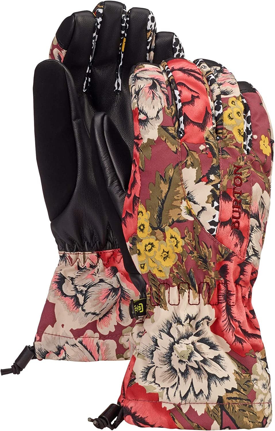 BURTON Women'S Profile Glove Apparel & Accessories > Clothing Accessories > Gloves & Mittens Burton Snowboards Cheetah Floral X-Small 