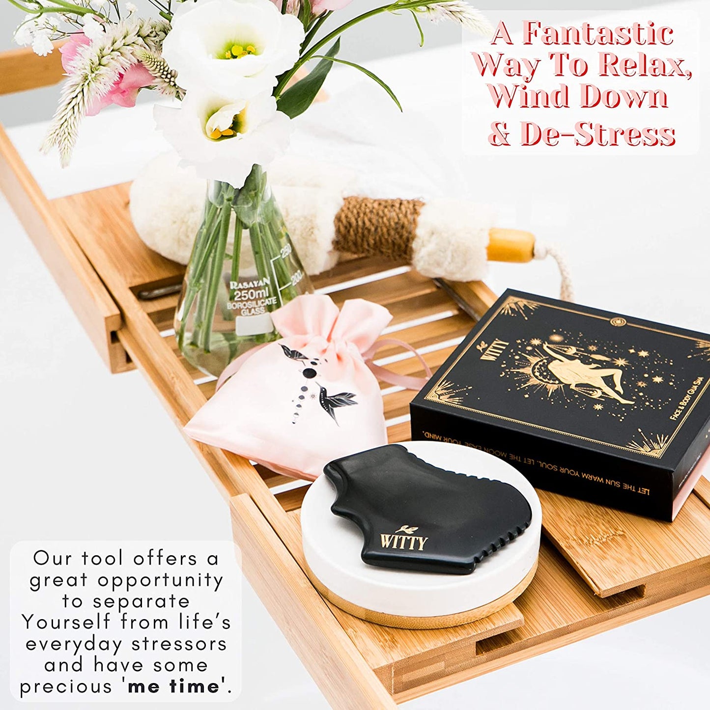 Gua Sha Facial Tool, Unique 7-Edge Guasha Tool for Face – Body Gua Sha Stone, Gua Sha Massage Tool - 3D Gua Sha Facial Tool - Face Stone Gua Sha Tool, Face Sculpting Tool, Bian Stone Gua Sha Comb Health & Beauty > Personal Care > Cosmetics > Cosmetic Tools > Skin Care Tools WITTY   