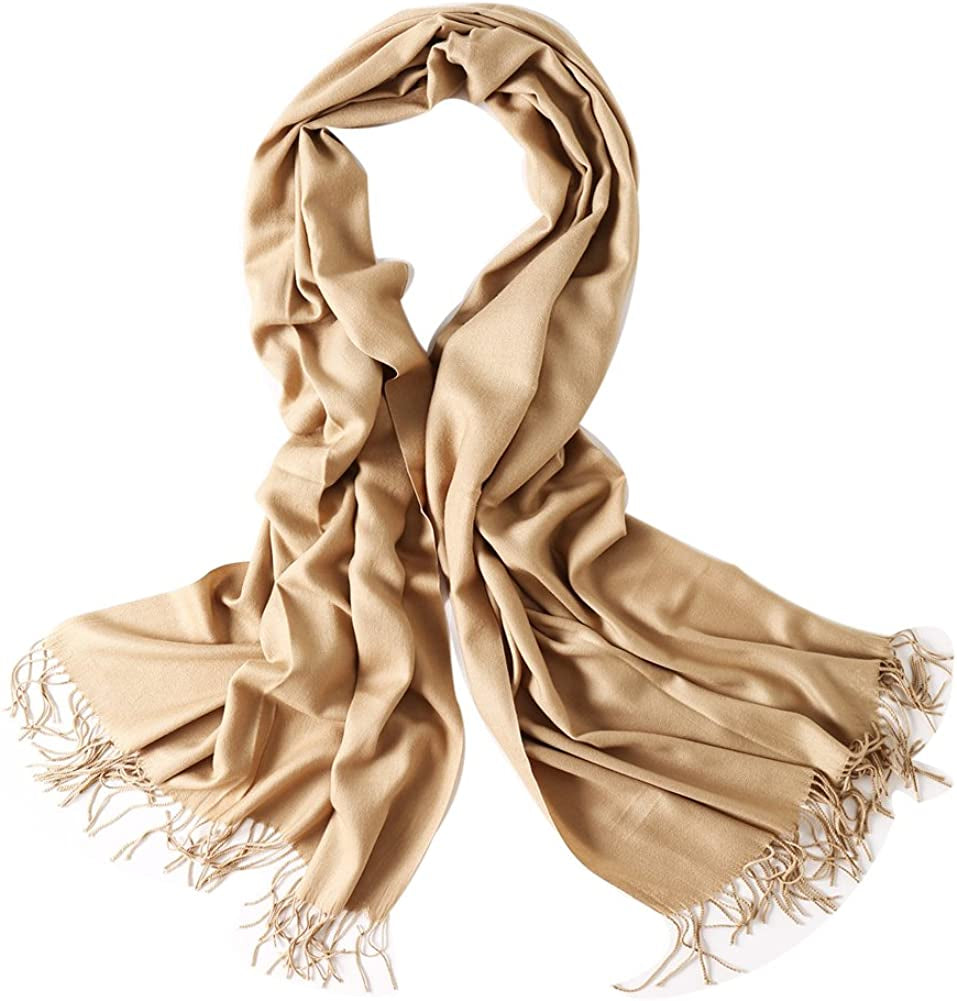 Bellonesc Cashmere Scarf Shawls for Women and Men Apparel & Accessories > Clothing Accessories > Scarves & Shawls Beillonesc Khakee  