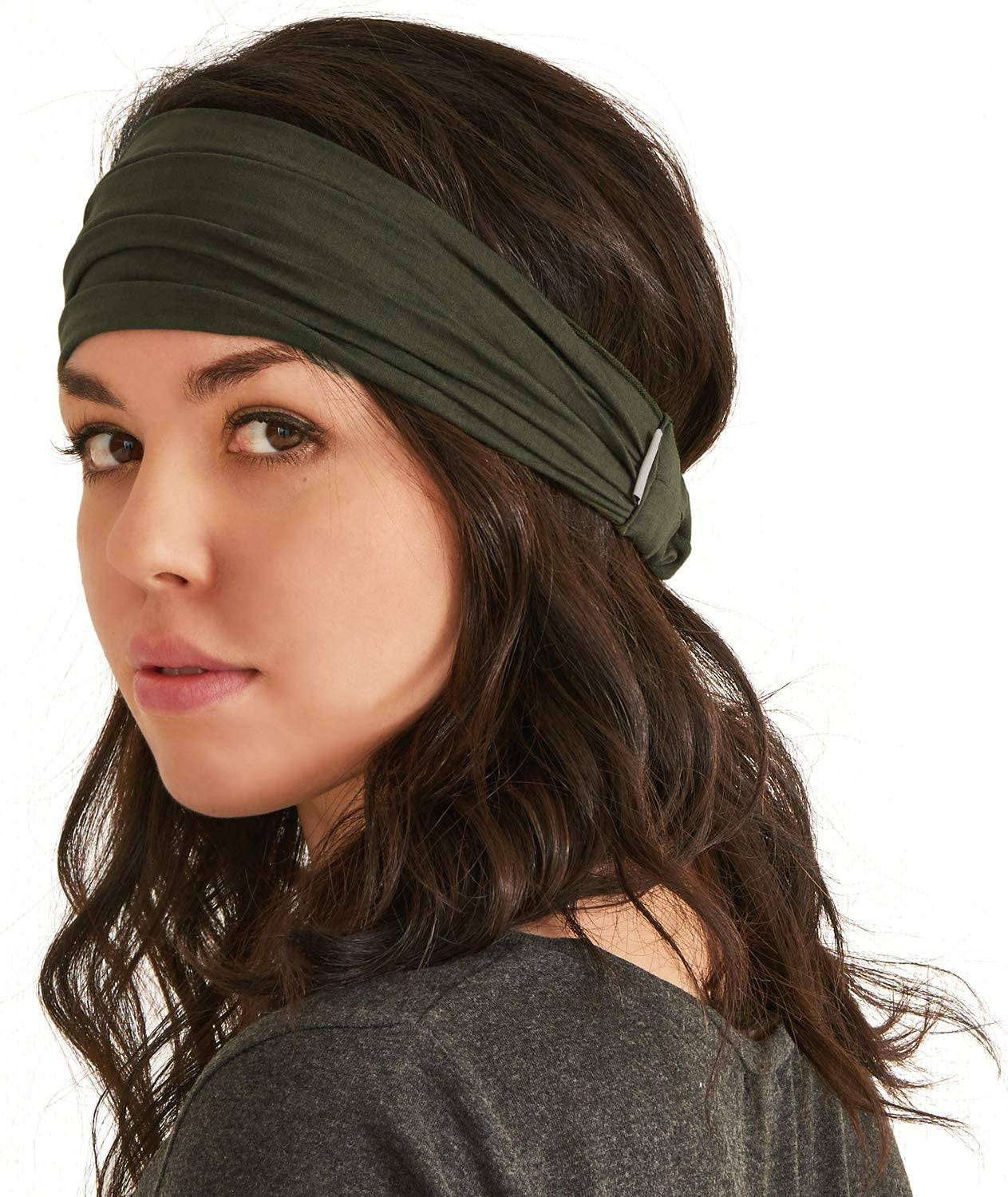 CCHARM Headband Bandana Japanese Style - Mens Head Wrap Womens Hair Band by Casualbox Apparel & Accessories > Clothing Accessories > Bandanas & Headties CCHARM Khaki Medium 