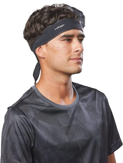 Halo Headband Halo I- Custom Fit- Tie Sweatband Pullover for Men and Women, No Slip with Moisture Wicking Dryline Fabric Apparel & Accessories > Clothing Accessories > Bandanas & Headties Halo Headband   
