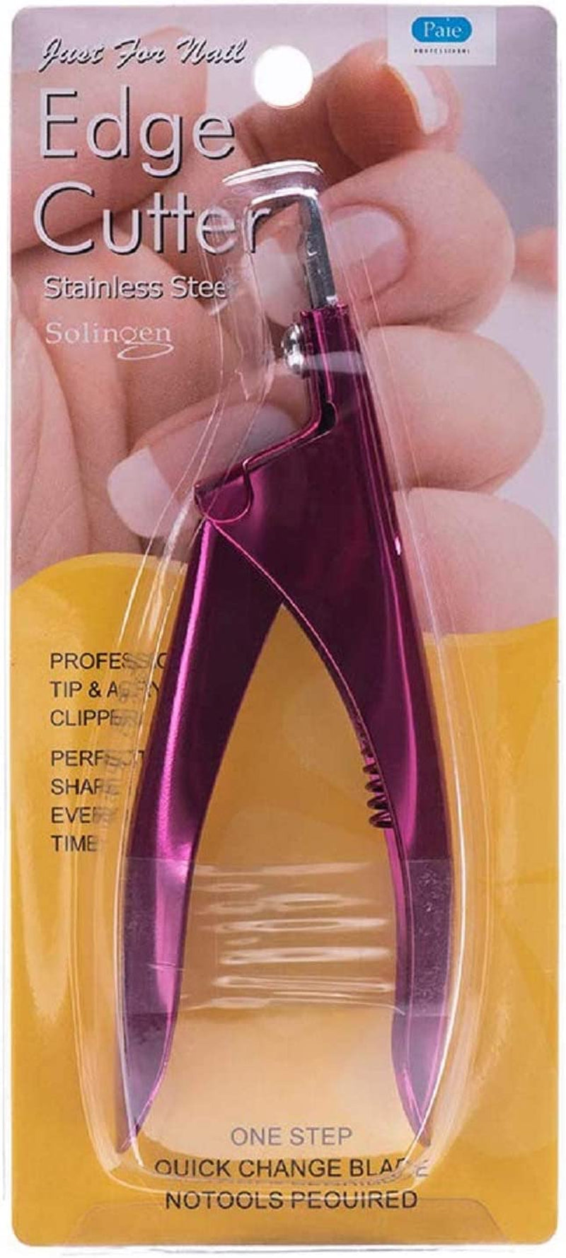 Melodysusie Acrylic Nail Clippers, Professional Nail Clippers Cutters for Acrylic Nails Fake Nail Tips, Adjustable Stainless Nail Trimmer, Manicure Tool for Salon Home Nail Art, Purple Health & Beauty > Personal Care > Cosmetics > Cosmetic Tools > Nail Tools MelodySusie   