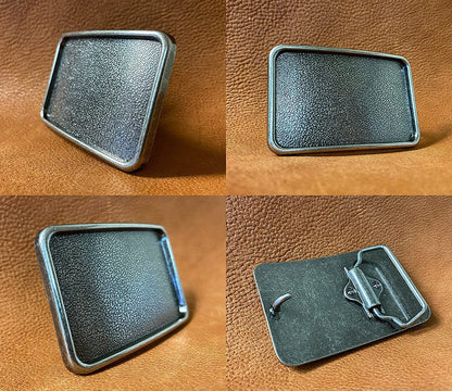 Replacement Belt Buckle Vintage Blank Plain Belt Buckle Fits 1-1/2"(38Mm) Belt Strap-Multi-Style Options Apparel & Accessories > Clothing Accessories > Belt Buckles Belts.com   