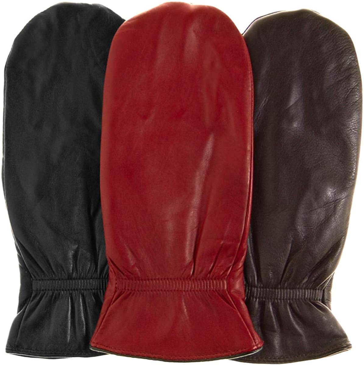 Breckenridge Women’S Leather Mittens with Finger Liners by Pratt and Hart Apparel & Accessories > Clothing Accessories > Gloves & Mittens Pratt and Hart   