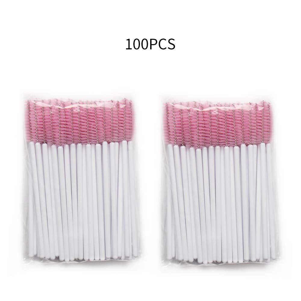 Myaokue-Up 100 Pack Eyelash Mascara Wands Disposable Lash Brushes for Extensions Makeup Applicator Tool, White/Pink… Health & Beauty > Personal Care > Cosmetics > Cosmetic Tools > Makeup Tools myaokue-up   