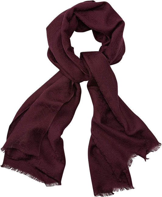 Calvin Klein Women'S Pashmina Scarf Apparel & Accessories > Clothing Accessories > Scarves & Shawls Calvin Klein Aubergine One Size 