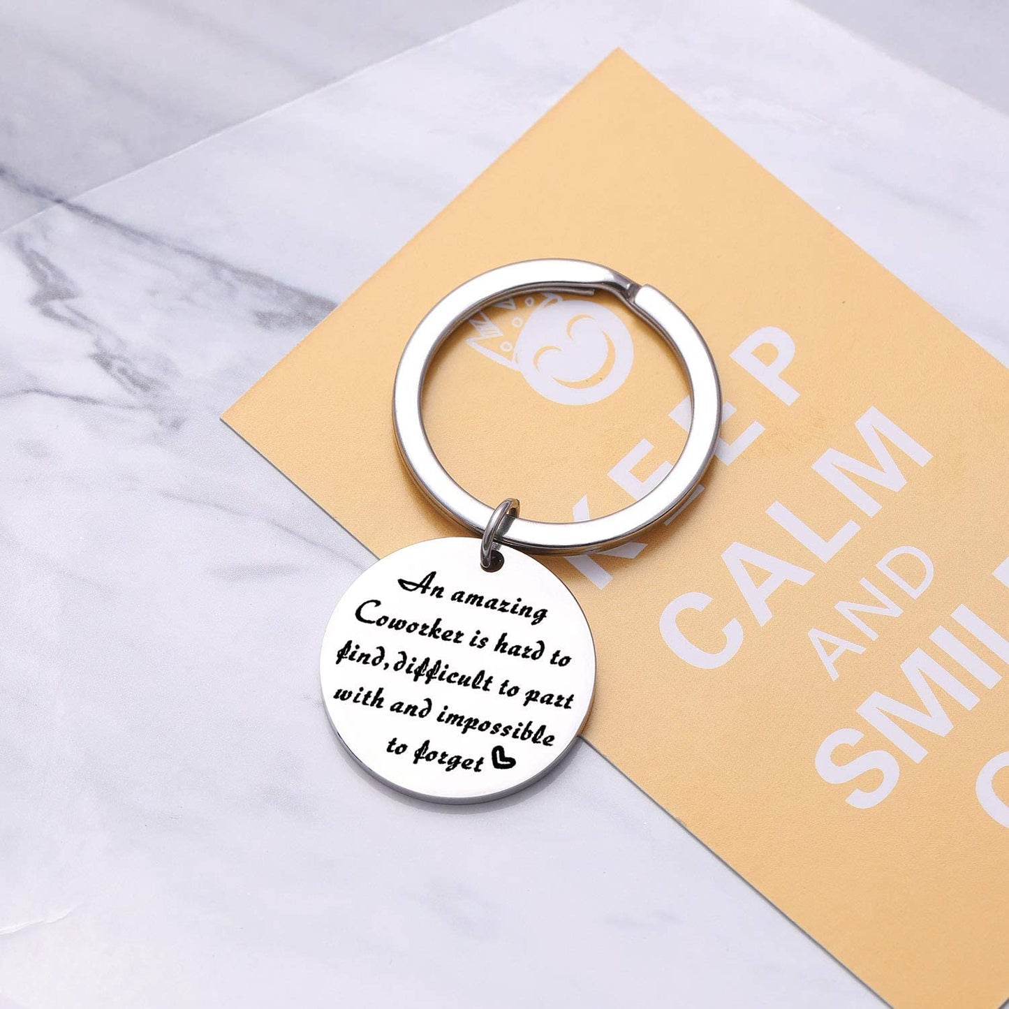 Tzrnhm Blossom an Amazing Coworker Is Hard to Find Difficult to Part with and Impossible to Forget Bangle Keychain Gfts for Coworkers,Business Partner,Boss,Friends Apparel & Accessories > Jewelry > Bracelets TzrNhm Blossom   
