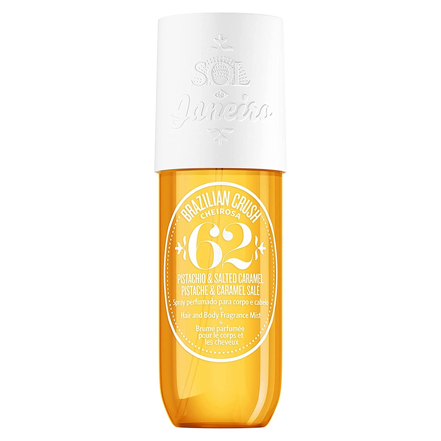 Cheirosa '62 Brazilian Crush Hair & Body Fragrance Mist 90Ml/3.04 Fl Oz Health & Beauty > Personal Care > Cosmetics > Bath & Body SOL DE JANEIRO Cheirosa '62 Almond, Vanilla & Salted Caramel 240mL/8.1 Ounce 