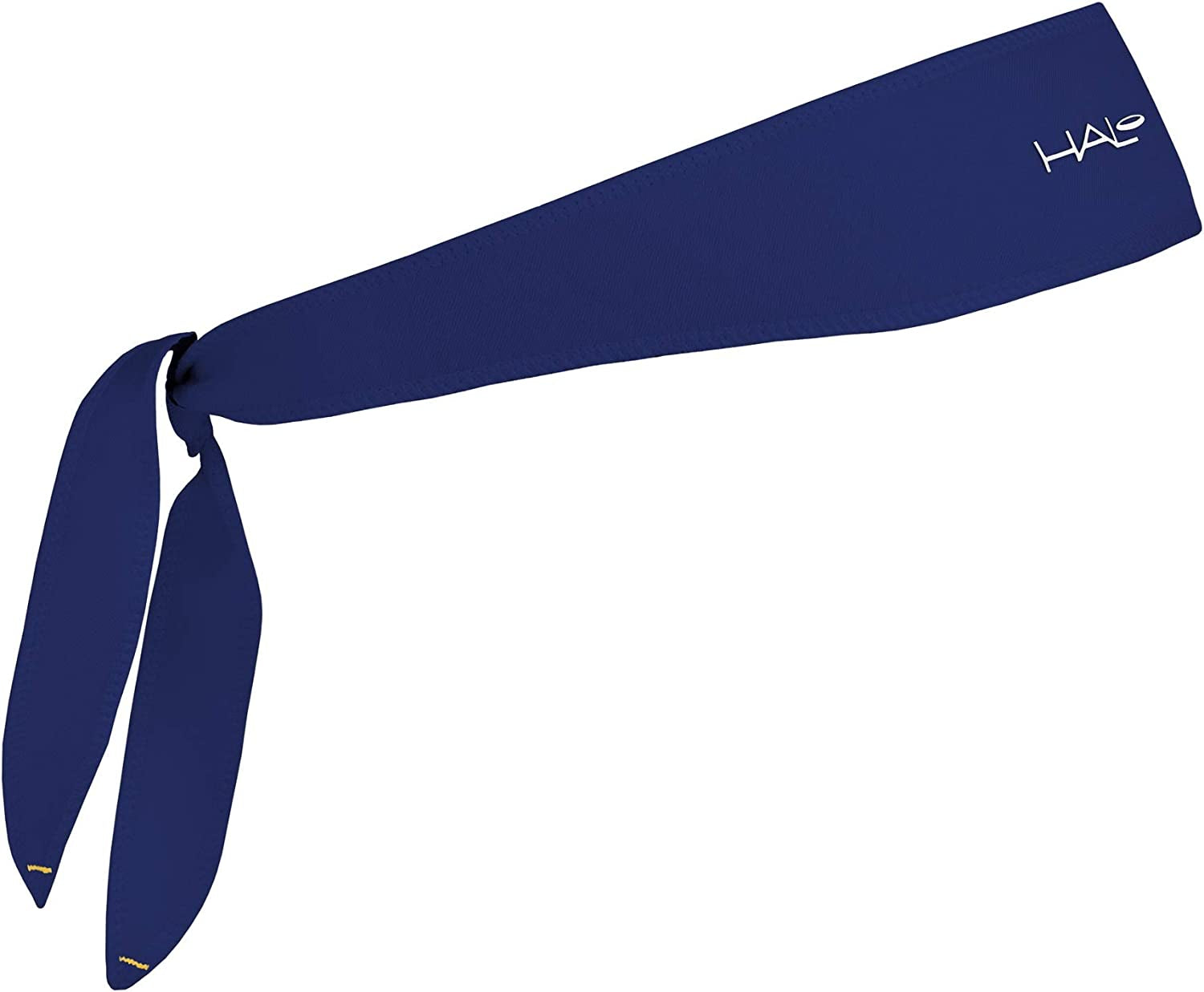 Halo Headband Halo I- Custom Fit- Tie Sweatband Pullover for Men and Women, No Slip with Moisture Wicking Dryline Fabric Apparel & Accessories > Clothing Accessories > Bandanas & Headties Halo Headband NAVY  