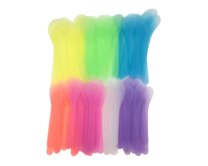 Qsqueen 100 PCS Cosmetic Spatula for Makeup Face Mask Plastic Spoon Disposable Makeup Tools for Mixing and Sampling 4.88'' X 1.06" Random Color Health & Beauty > Personal Care > Cosmetics > Cosmetic Tools > Skin Care Tools QsQueen   