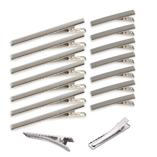 HAPY SHOP 80 Pcs Silver Alligator Hair Clip Flat Top with Teeth 3 Inch and 1.6 Inch for Hair Care, Arts & Crafts Projects, Dry Hanging Clothing, Office Paper Document Organization,2 Sizes Health & Beauty > Personal Care > Hair Care HAPY SHOP   