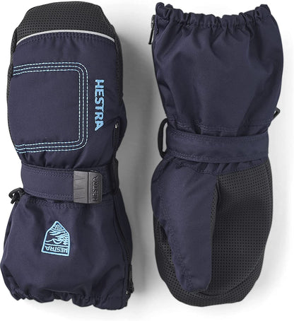 Hestra Baby Zip Long Mitt (Child 1-9Yrs) | Waterproof, Insulated Mittens for Toddlers & Kids for Winter & Playing in the Snow Apparel & Accessories > Clothing Accessories > Gloves & Mittens Hestra Dark Navy 1 