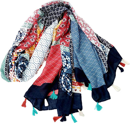 Scarves for Women Large Lightweight Floral Flower Spring Scarf Fashion Wrap Shawls Oversized Shawl Cape by AHYUAN Apparel & Accessories > Clothing Accessories > Scarves & Shawls AHYUAN   