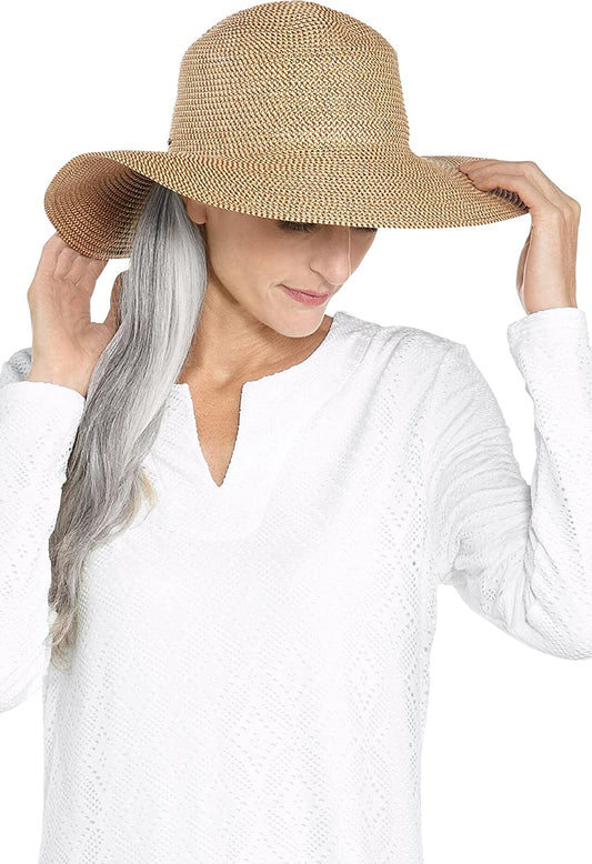 Coolibar UPF 50+ Women'S Blake Elegant Floppy Sun Hat - Sun Protective Apparel & Accessories > Clothing Accessories > Hats Coolibar   