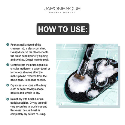 Japonesque Makeup Brush Cleansing Spray for Prolonged Performance of Natural and Synthetic Brushes, Cleans Brushes of All Types of Makeup, Rosewater Scent, 4Oz Health & Beauty > Personal Care > Cosmetics > Cosmetic Tools > Makeup Tools KYLIE MAX   