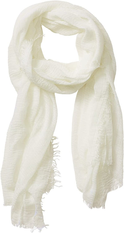 Hadley Wren Women'S Lightweight Summer Insect Shield Scarf Apparel & Accessories > Clothing Accessories > Scarves & Shawls Hadley Wren Classic Ivory  