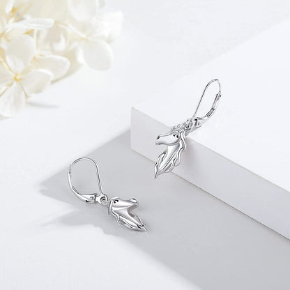 Horse Earrings 925 Sterling Silver Animal Horse Stud Earrings Horse Jewelry Gifts for Mother'S Day Women Girls Teens Horse Lovers Apparel & Accessories > Jewelry > Earrings Silikepa   