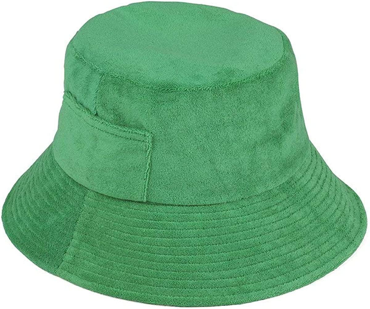 Lack of Color Women'S Wave Terrycloth Bucket Hat Apparel & Accessories > Clothing Accessories > Hats Lack of Color Green Terry Medium-Large 