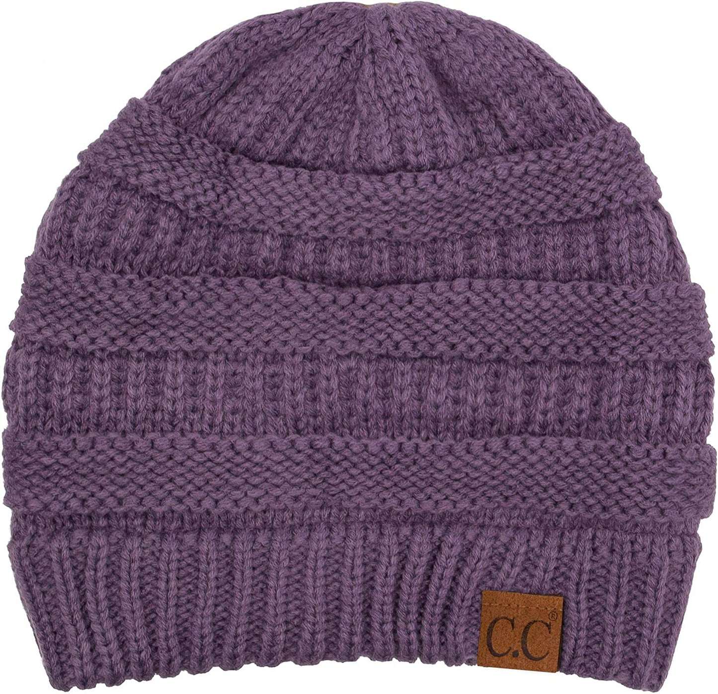 C.C Women'S Beanie Apparel & Accessories > Clothing Accessories > Hats C.C Violet One Size 