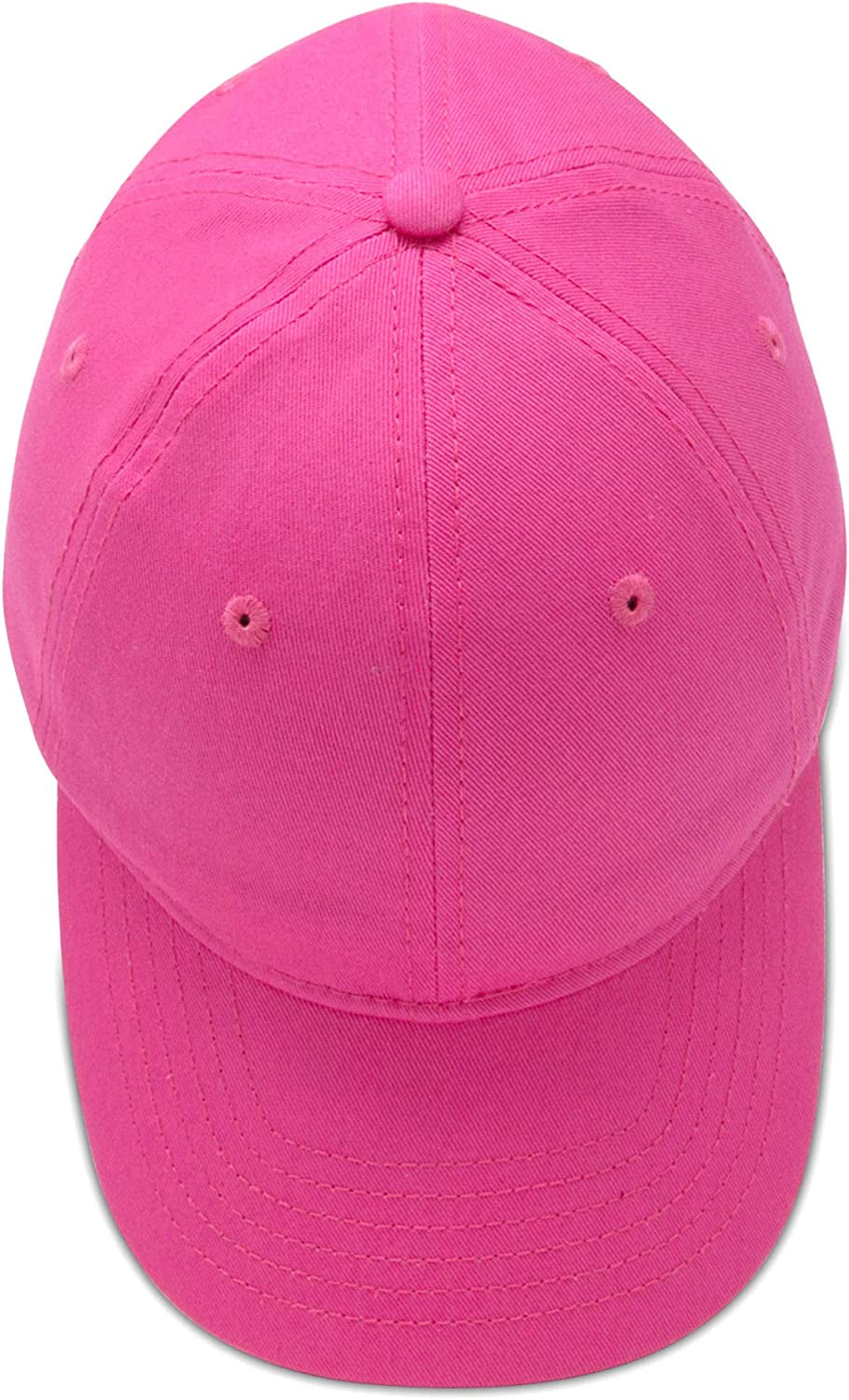 DALIX Womens Cap Adjustable Hat 100% Cotton Black White Gold Lavender Blue Pink Lime Green Hot Pink Apparel & Accessories > Clothing Accessories > Hats DALIX   