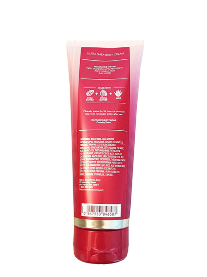Bath and Body Works FOREVER RED Ultra Shea Body Cream 8 Ounce (2018 Limited Edition) Health & Beauty > Personal Care > Cosmetics > Bath & Body Bath and Body Works   