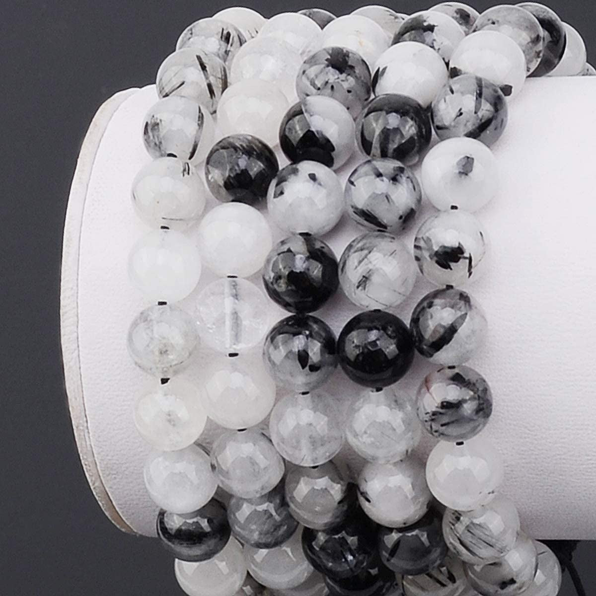Massive Beads Natural Healing Power Gemstone Crystal Beads Unisex Adjustable Macrame Bracelets 8Mm Apparel & Accessories > Jewelry > Bracelets MASSIVE BEADS   