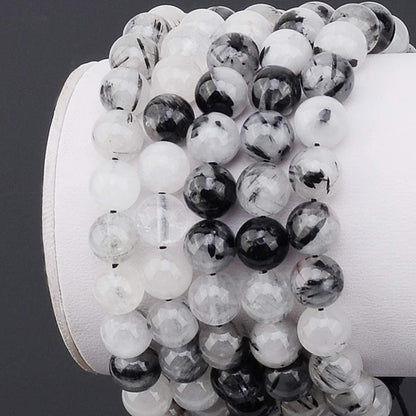 Massive Beads Natural Healing Power Gemstone Crystal Beads Unisex Adjustable Macrame Bracelets 8Mm Apparel & Accessories > Jewelry > Bracelets MASSIVE BEADS   
