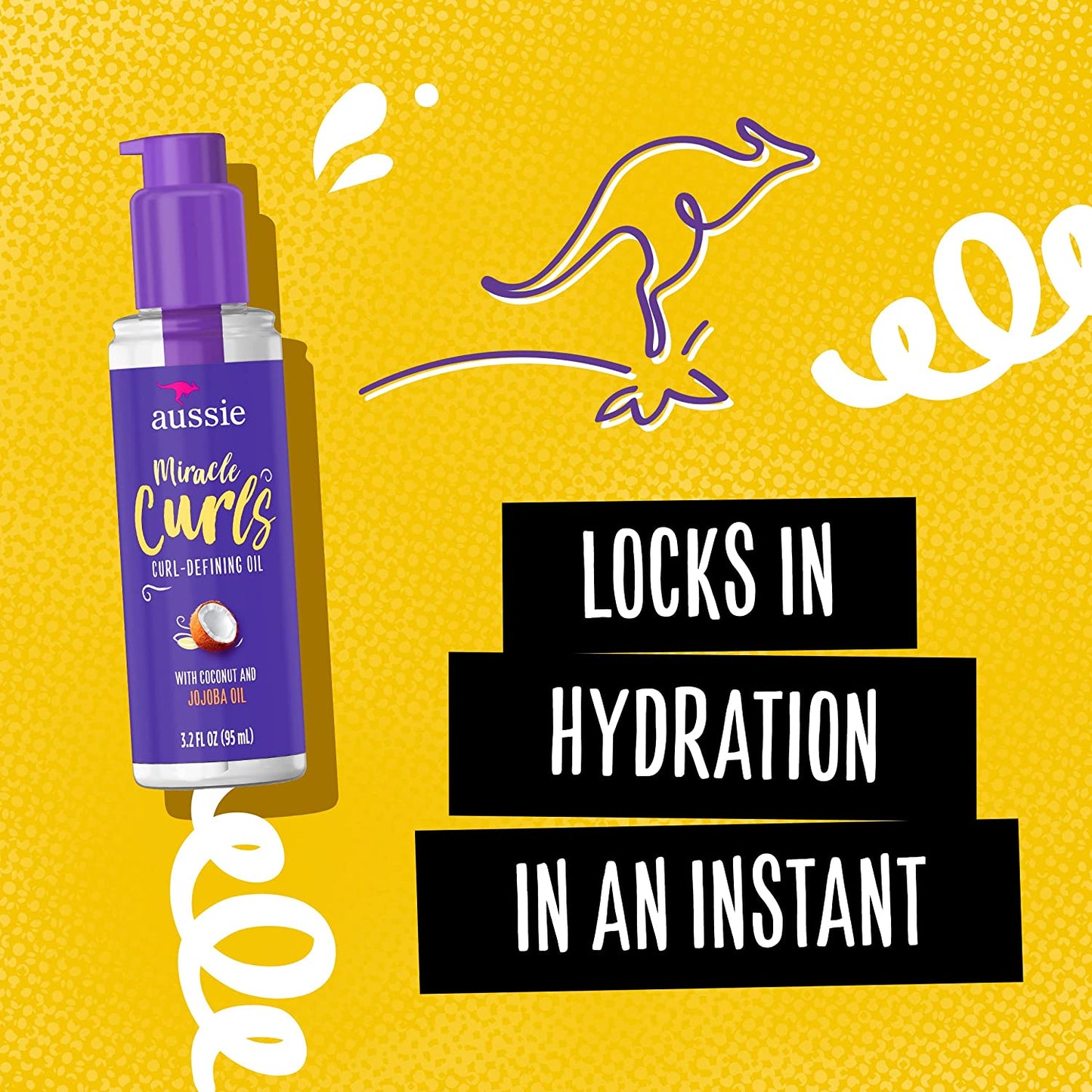Aussie Miracle Curls Collection: Shampoo, Conditioner, Deep Conditioner, Spray Gel, Detangling Milk, and Oil Hair Treatment (6 Piece Set) Health & Beauty > Personal Care > Hair Care Aussie   
