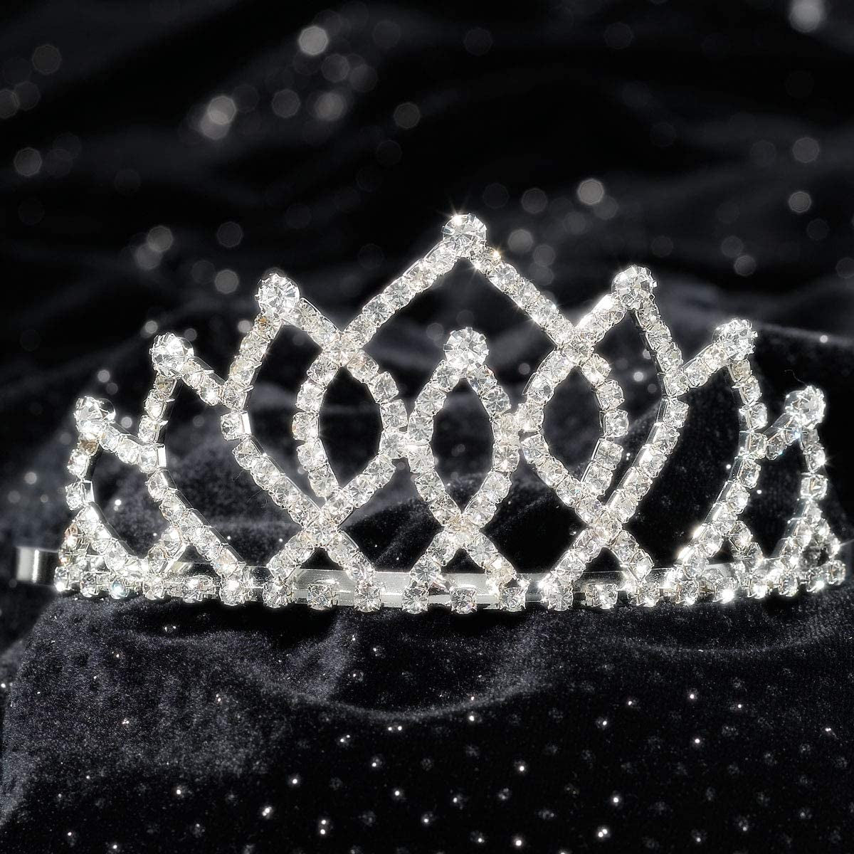Prom Royalty Set - Rhinestone Tiara, Crown, Sashes, Buttons Apparel & Accessories > Clothing Accessories > Sashes Anderson's   
