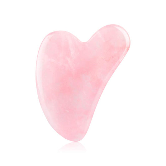 Mysense Level a Gua Sha Facial Massage Tool,Jade and Rose Quartz Guasha Face Massage Tool,Skin Care Massage Beauty Tool for Women Body Eyes Neck Slimming Massager (Heart Shape) Health & Beauty > Personal Care > Cosmetics > Cosmetic Tools > Skin Care Tools Mysense Pink  
