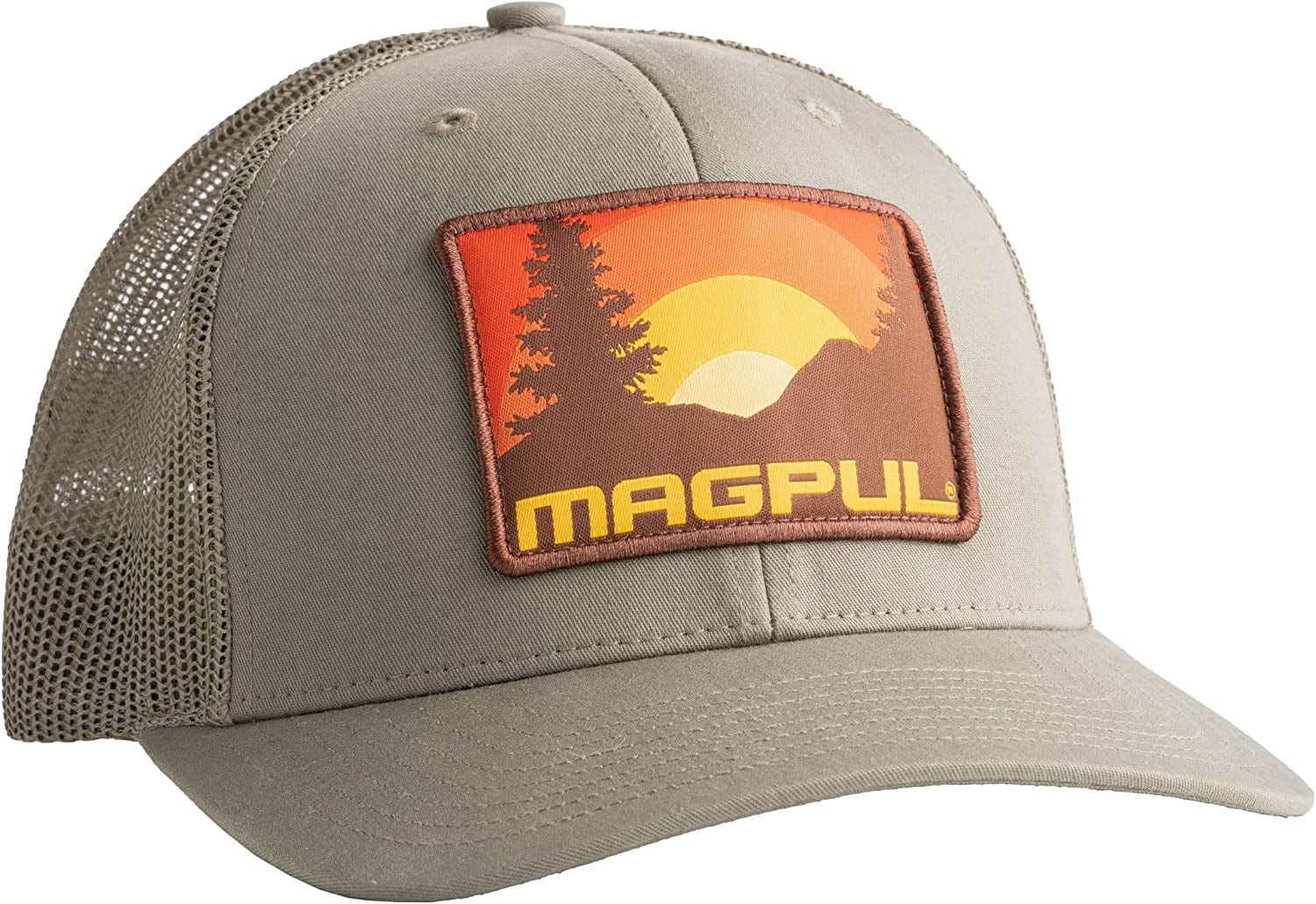 Magpul Trucker Hat Snap Back Baseball Cap, One Size Fits Most Apparel & Accessories > Clothing Accessories > Hats Magpul Daybreak Olive One Size 