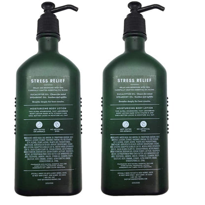 Bath & Body Works Aromatherapy Stress Relief - Eucalyptus + Spearmint Body Lotion, 6.5 Fl Oz, 2-Pack Health & Beauty > Personal Care > Cosmetics > Bath & Body Bath & Body Works   