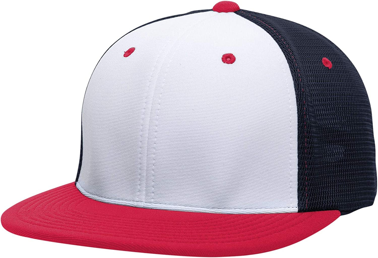 Premium M2 Performance Trucker Flexfit® Cap Apparel & Accessories > Clothing Accessories > Headwear Pacific Headwear Black/White/Black Large-X-Large 