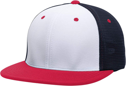 Premium M2 Performance Trucker Flexfit® Cap Apparel & Accessories > Clothing Accessories > Headwear Pacific Headwear Black/White/Black Large-X-Large 