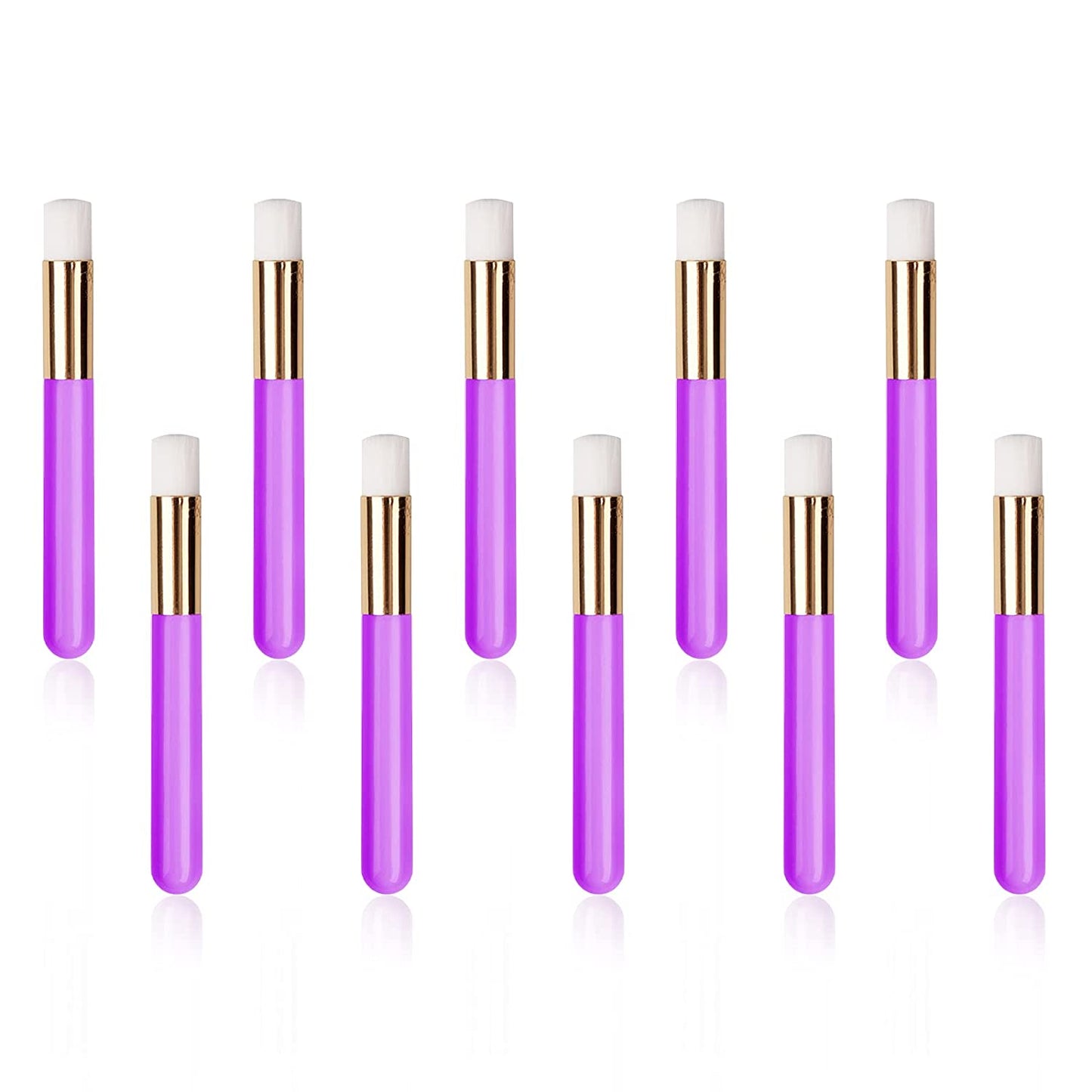 Lash Shampoo Brushes, 10 Pieces Eyelash Extension Cleansing Brush Peel off Blackhead Remover Tool Facial Cleansing Brushes Nose Pore Deep Cleaning Brush Cosmetic Lash Cleanser Brush (White,Pink) Health & Beauty > Personal Care > Cosmetics > Cosmetic Tools > Makeup Tools LOPURO Purple  