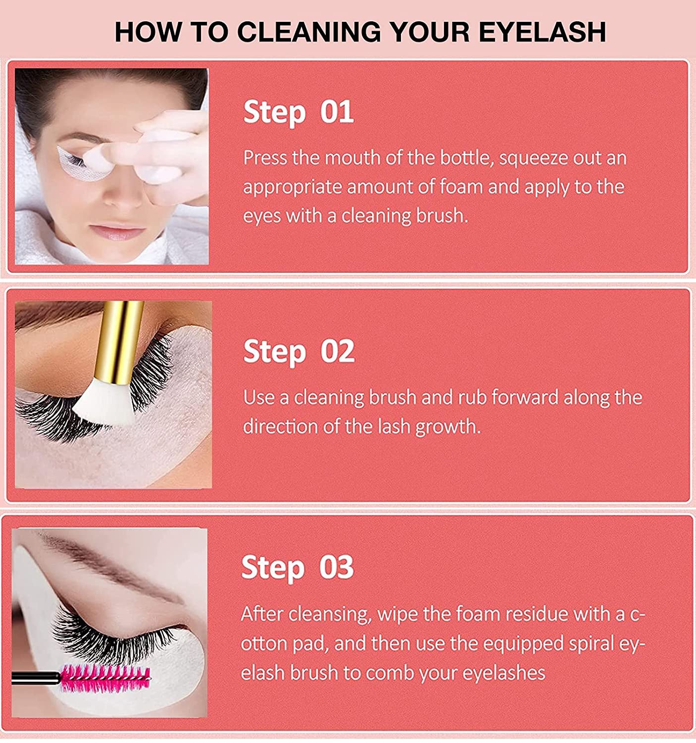 Eyelash Cleaning Brush 6 Pcs Lash Extension Cleanser Shampoo Soft Makeup Brushes for Blackhead Remover Tool Nose Washing Mascara Brushes Wands,Black Silver Health & Beauty > Personal Care > Cosmetics > Cosmetic Tools > Makeup Tools Camille Donahue   