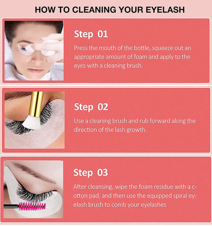 Eyelash Cleaning Brush 6 Pcs Lash Extension Cleanser Shampoo Soft Makeup Brushes for Blackhead Remover Tool Nose Washing Mascara Brushes Wands,Black Silver Health & Beauty > Personal Care > Cosmetics > Cosmetic Tools > Makeup Tools Camille Donahue   