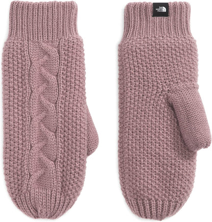 The North Face Women'S Cable Minna Mitt Apparel & Accessories > Clothing Accessories > Gloves & Mittens The North Face Twilight Mauve X-Small/Small 