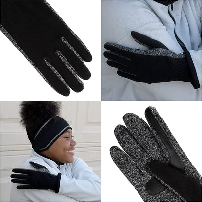 Isotoner Women'S Unlined Water Repellant Touch Screen Gloves, Black, One Size Apparel & Accessories > Clothing Accessories > Gloves & Mittens Isotoner   