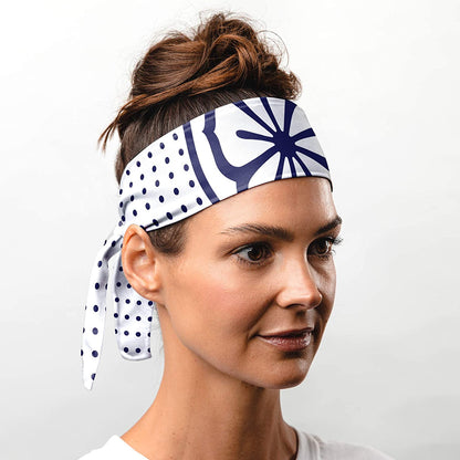 Suddora Daniel-San Lotus Tie Headband - Fashion, Summer, Karate, Outdoor and Sports Apparel & Accessories > Clothing Accessories > Bandanas & Headties Suddora   