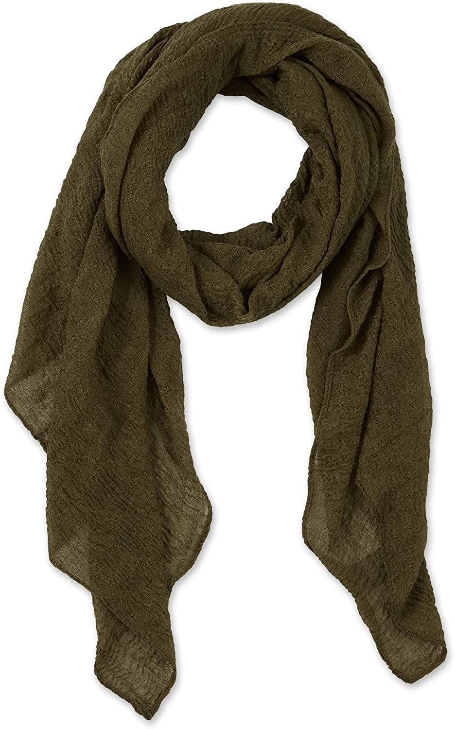 Hadley Wren Women'S Lightweight Summer Insect Shield Scarf Apparel & Accessories > Clothing Accessories > Scarves & Shawls Hadley Wren Classic Army Green  