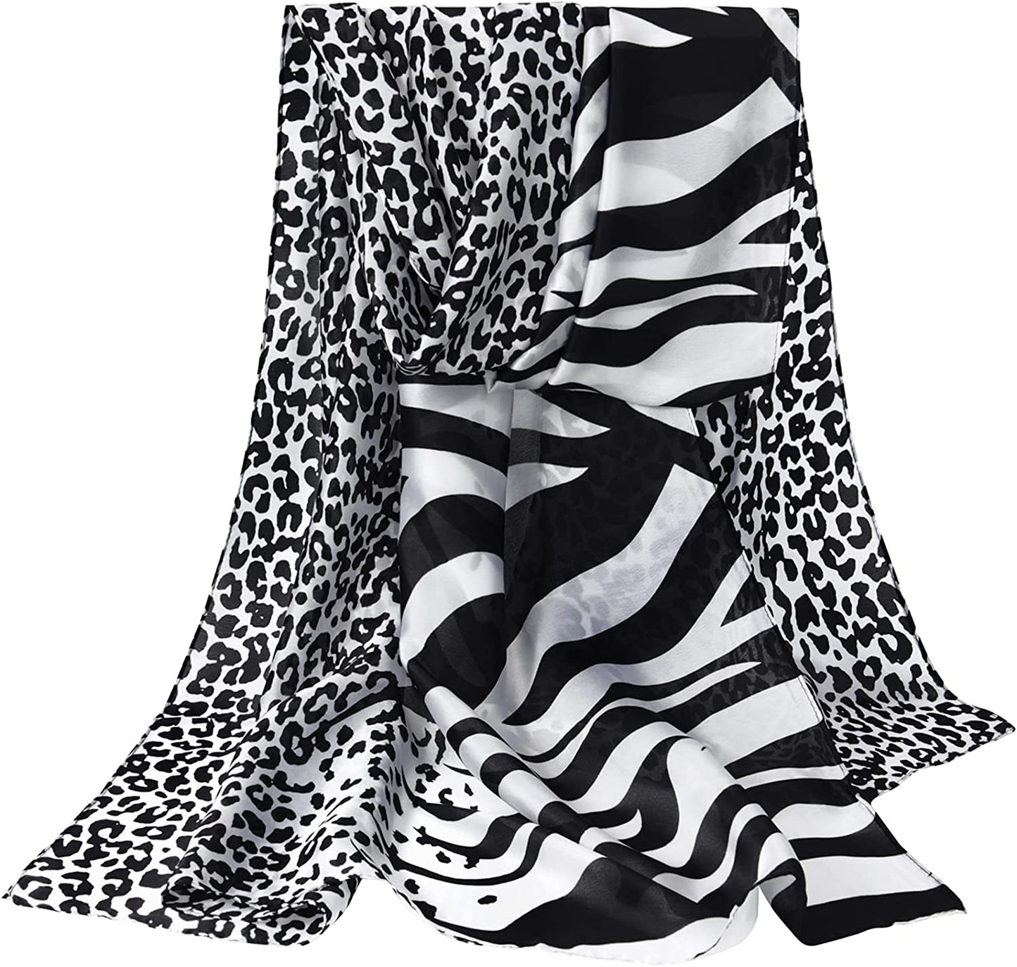 GERINLY Scarves - Animal Print Shawl Wraps Fashion Zebra Pattern Scarf for Women Apparel & Accessories > Clothing Accessories > Scarves & Shawls GERINLY   