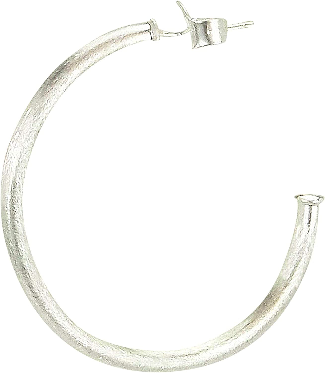 Sheila Fajl Petite Favorite Hoop Earrings in Silver Plated Apparel & Accessories > Jewelry > Earrings Sheila Fajl   